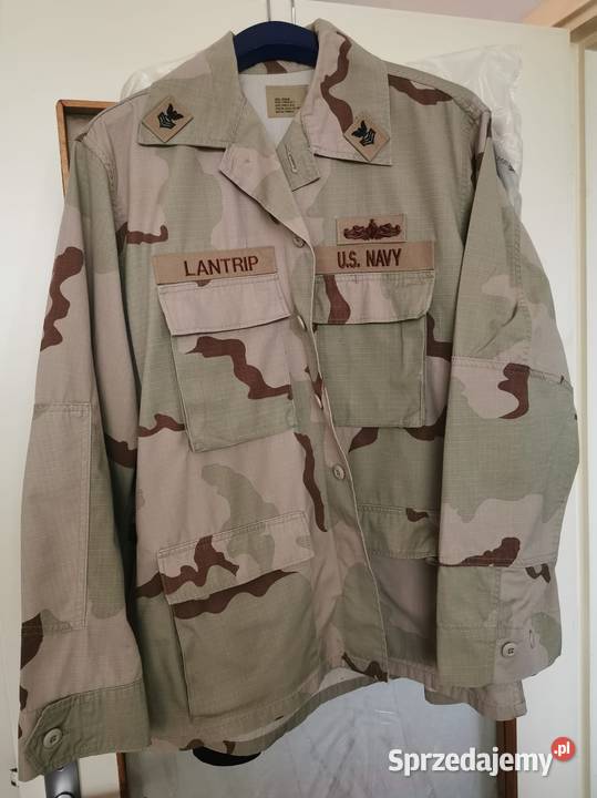 Bluza US NAVY ARMY Combat Camo Beżowa Pustynna Wiosenna/Jesienna  Łask