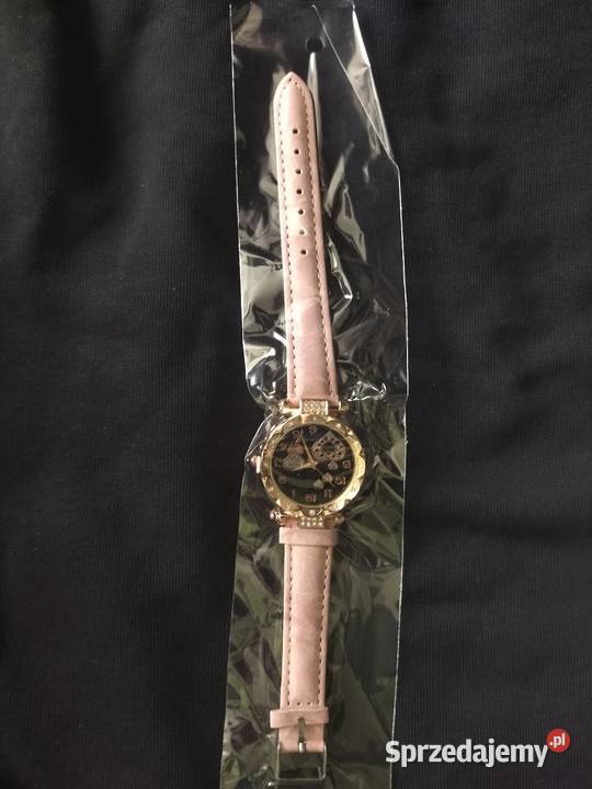 Zegarek damski nowy różowy