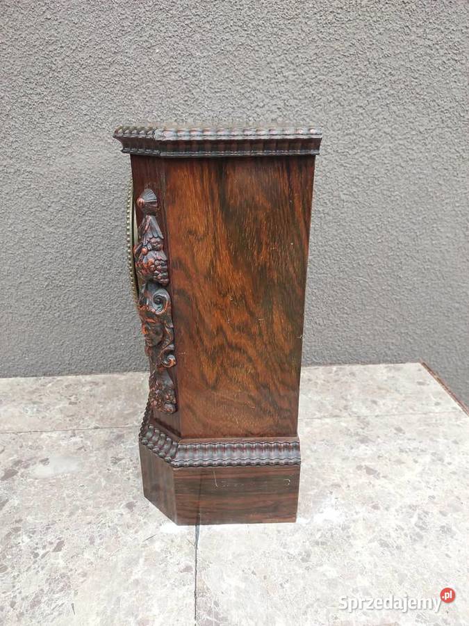 S111 Obudowa starego małego zegara stołowego pomorskie Tczew