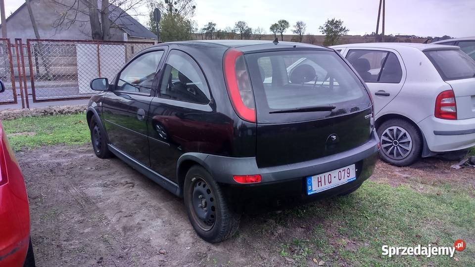 Boczki tył Opel Corsa C 09115206 RH LH Kiszkowo sprzedam