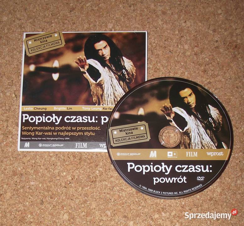 x Popioły czasu powrót dramat 1 płyta Warszawa sprzedam