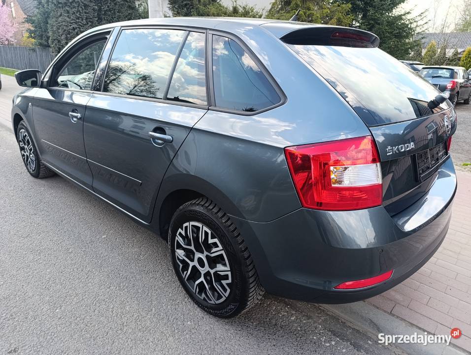 Skoda Rapid 12 TSi benzyna 105 serwisowana 2014r śląskie Lgota-Mokrzesz