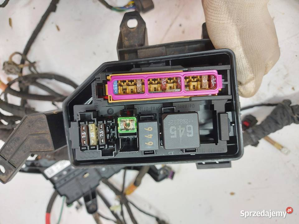 Audi Q8 ETRON wiązka instalacja kable skrzynka