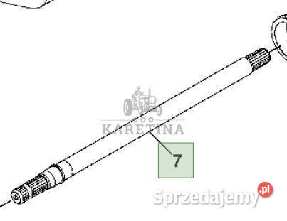 John Deere 8110 8210 8310 8410 Wał Wałek WOM Jastrzębniki sprzedam