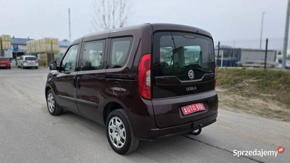 Fiat Doblo KlimaMultiJet salon polska II 2009 Rok produkcji 2015 Doblo