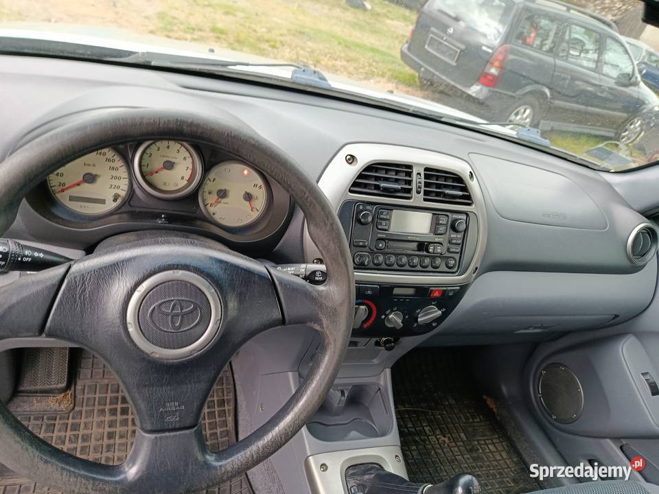 Toyota RAV4 20 2001 r dawca części wielkopolskie Szklarka Myślniewska