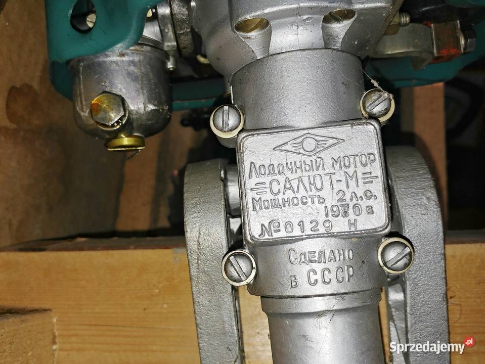 Salut M silnik zaburtowy do łodzi nie pływany Wrocław sprzedam