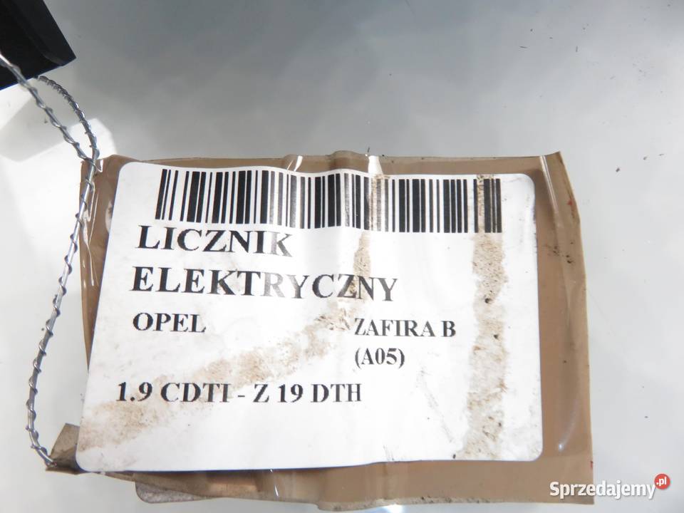 LICZNIK OPEL ZAFIRA B 19 CDTI 13230576