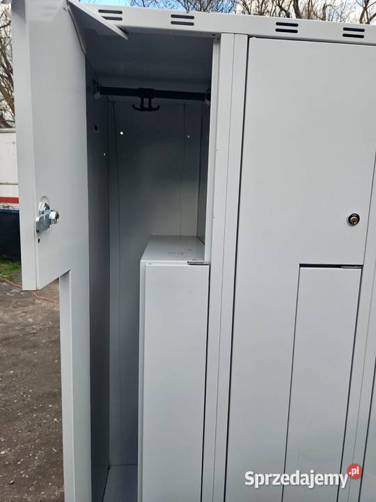 Szafka ubraniowa BHP 6drzwiowa 90x55x190 6