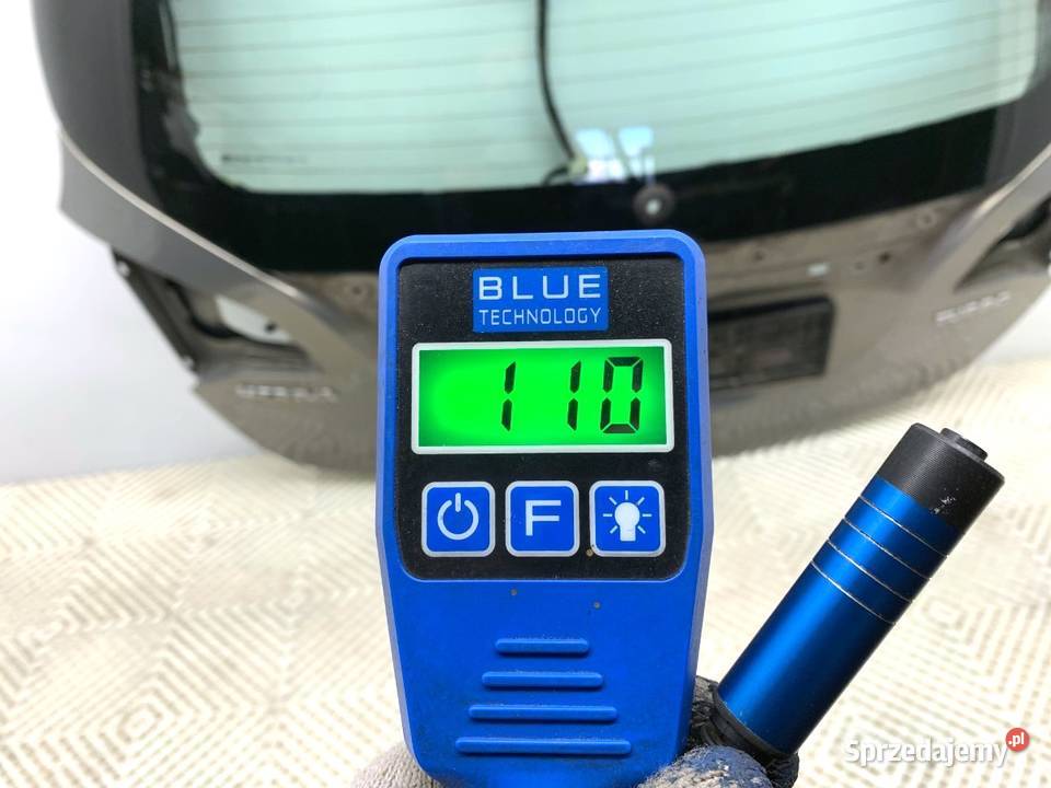 KLAPA TYŁ OPEL MERIVA B Minivan 1017 POPIELATY osobowe