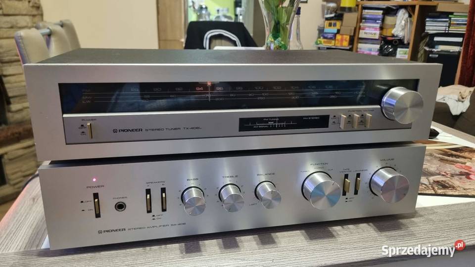 Wzmacniacz Pioneer SA408 plus tuner Pioneer Warta