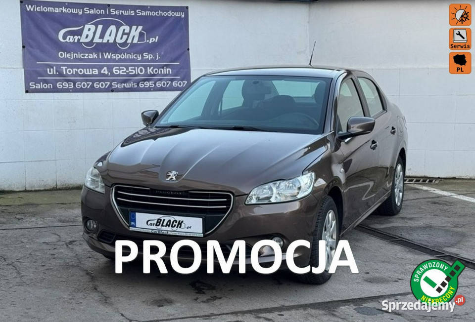 Peugeot 301 Salon Polska Pisemna Gwarancja 12 301 Konin sprzedam