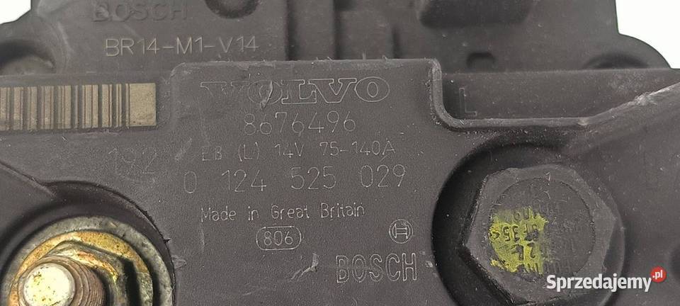 ALTERNATOR VOLVO S60 0124525029 osobowe Lipno