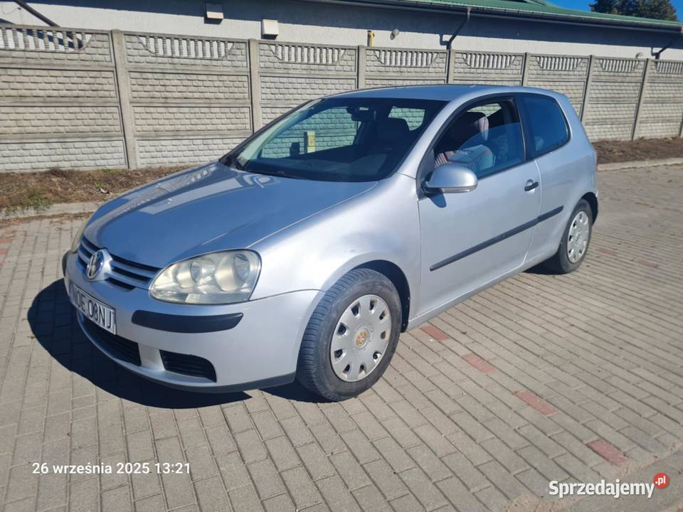 GOLF 5 SPRAWNY Z OPŁATAMI 2004r diesel Grajewo