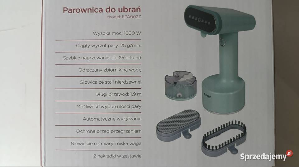 Parownica do ubrań Raven Katowice