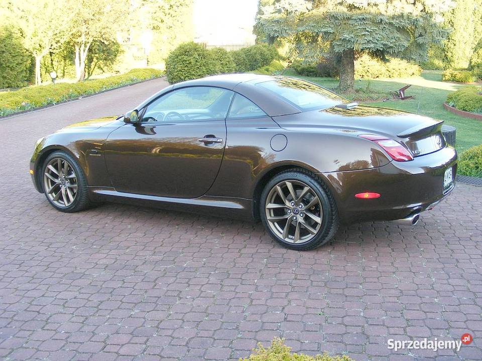 Lexus SC 430 limitka Pebble Beach Edition V8 benzyna Warszawa