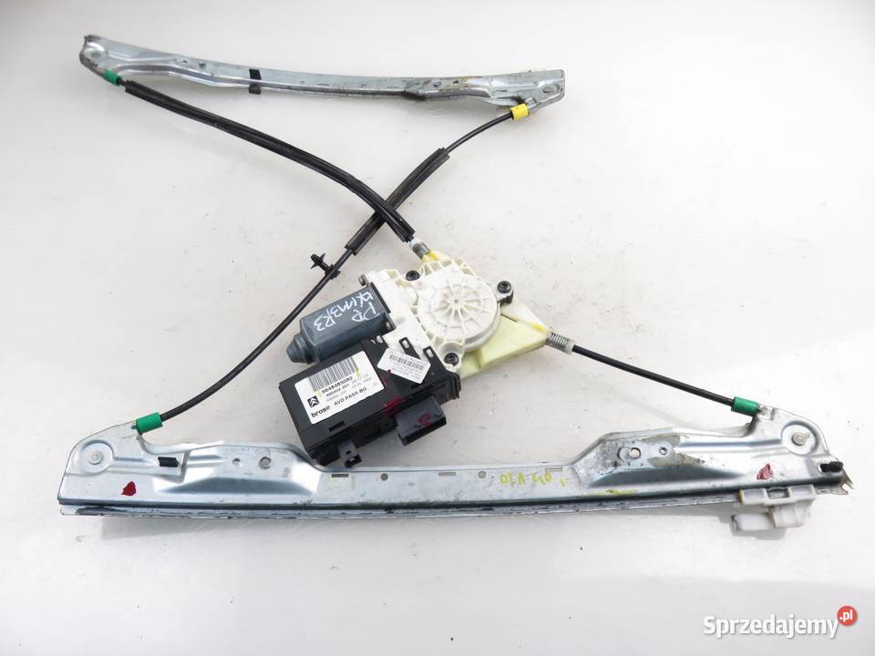 PODNOŚNIK SZYBY PRAWY PRZÓD CITROEN C5 osobowe Mechanizmy opuszczania szyb