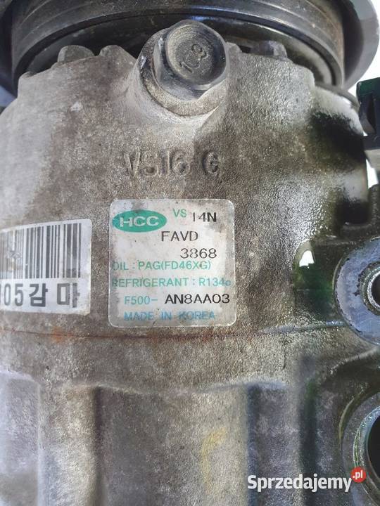 SPRĘŻARKA KLIMATYZACJI Kia Ceed 14 16V CVVT Chełm sprzedam