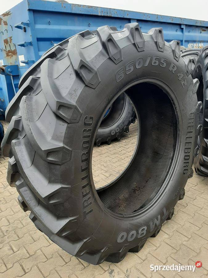 Opona używana rolnicza 65065R42 TRELLEBORG TM800 Zaścianki