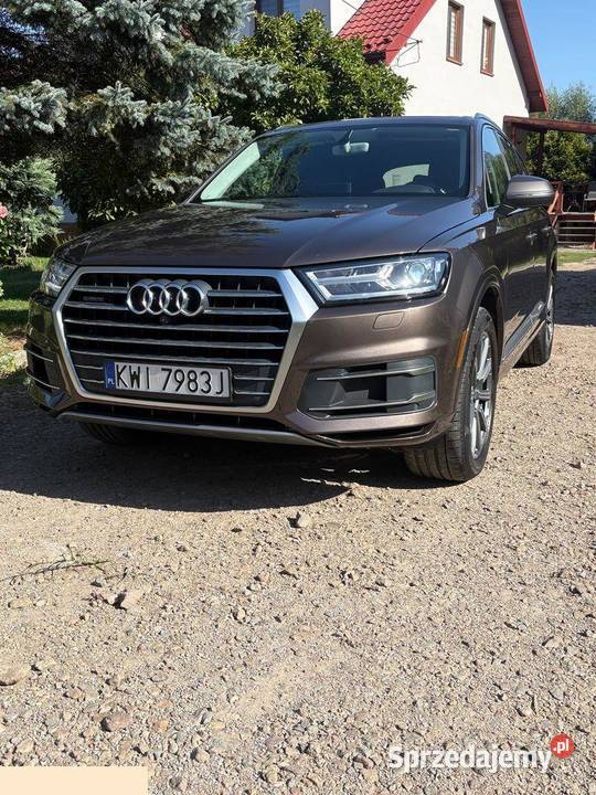 Audi Q7 30 benzyna 333 Quattro 2017r benzyna Wieliczka sprzedam