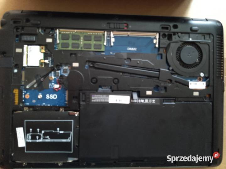 HP EliteBook 840 G1 i54210U 8GB 500GB HDD stacja Toruń sprzedam