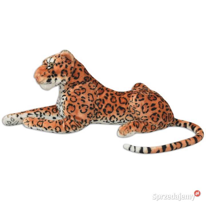 vidaXL Pluszowy leopard XXL brązowySKU80165 Warszawa