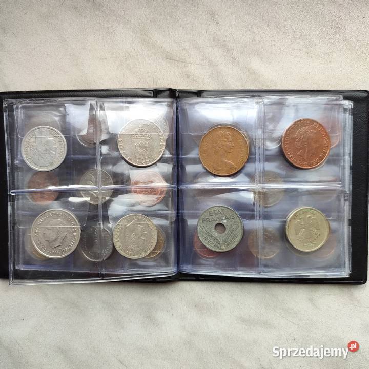 Albumklaser z monetami małopolskie Olkusz sprzedam