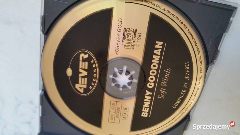 Benny Goodman Soft Winds 1991 4ever Records CD 1 płyta Puławy