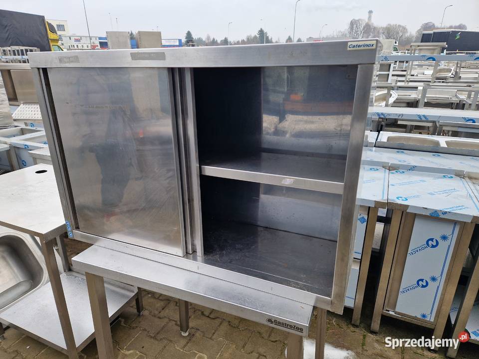 Szafka Wisząca Stal Nierdzewna Drzwi Suwane wielkopolskie Ostrów Wielkopolski