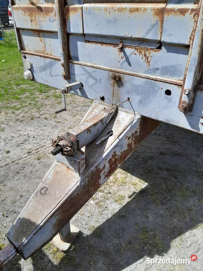 Sprzedam rozrzutnik obornika tandem 6 ton lubelskie Wojciechów sprzedam