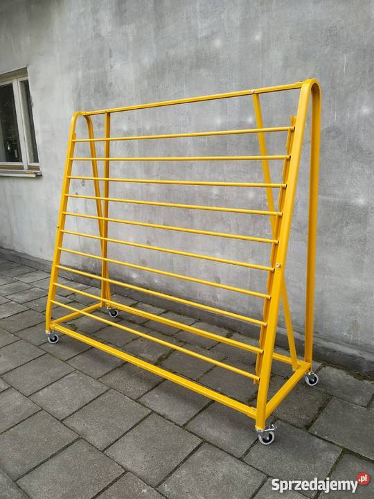 Stojak ekspozycyjny do materiałów w rolkach Bydgoszcz
