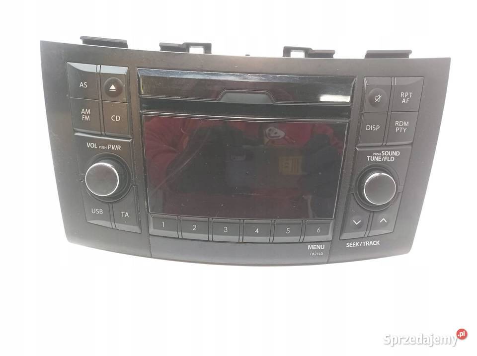 RADIO MK7 3910171L00 Suzuki Swift V 20102017 Rok produkcji 2011 świętokrzyskie