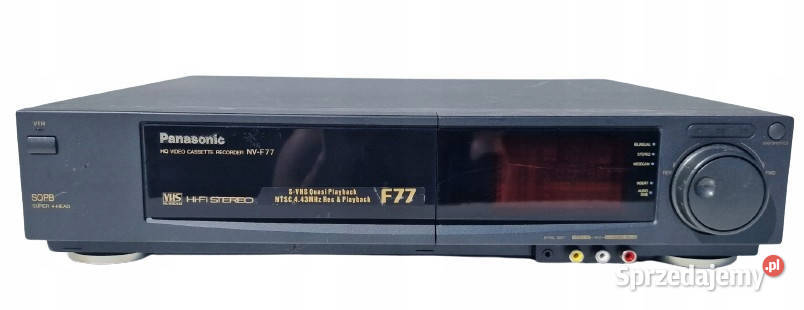 Video magnetowid Panasonic NVF77 NV F 77 VHS Międzychód