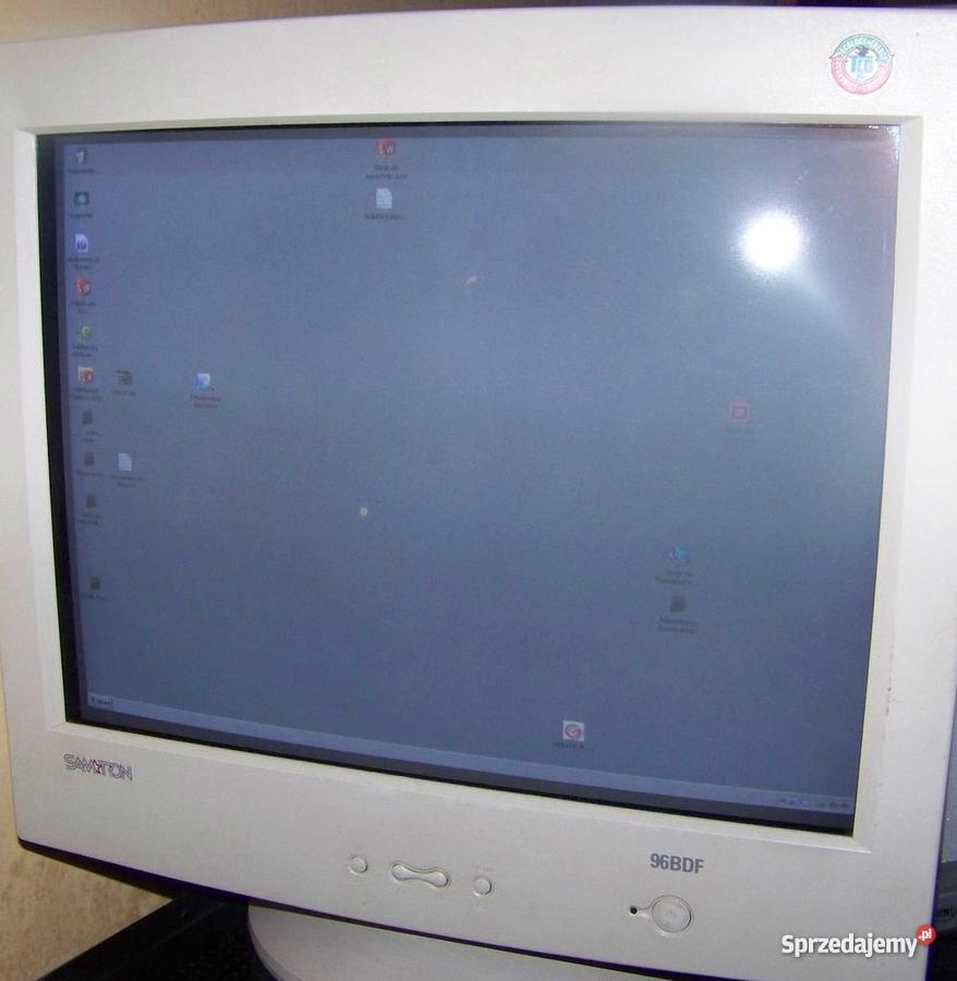 monitor CRT samtron 19