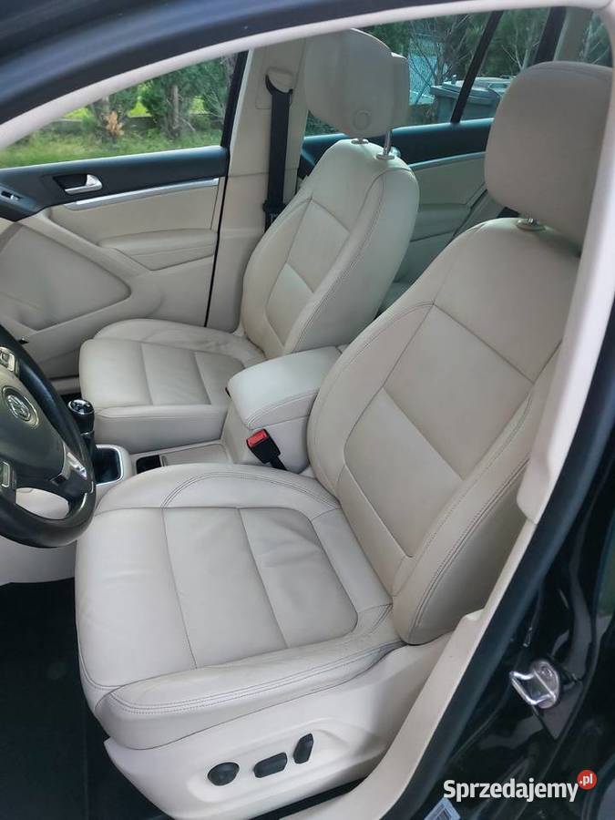 Volkswagen Tiguan I 20 TDI 170 4x4 Ładny skóra podgrzewane fotele Bielsko-Biała