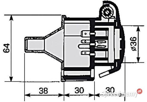 Gniazdo 7biegunowe 25008100 Kamionna