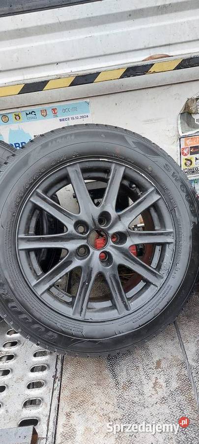 Felgi aluminiowe 5x100 opony 1956515 zimowe A3 podkarpackie Tywonia