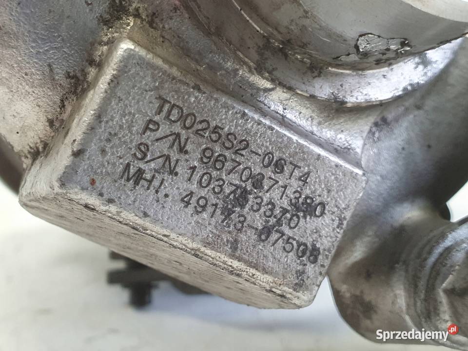 Peugeot Partner II 16 HDI TURBOSPRĘŻARKA turbo