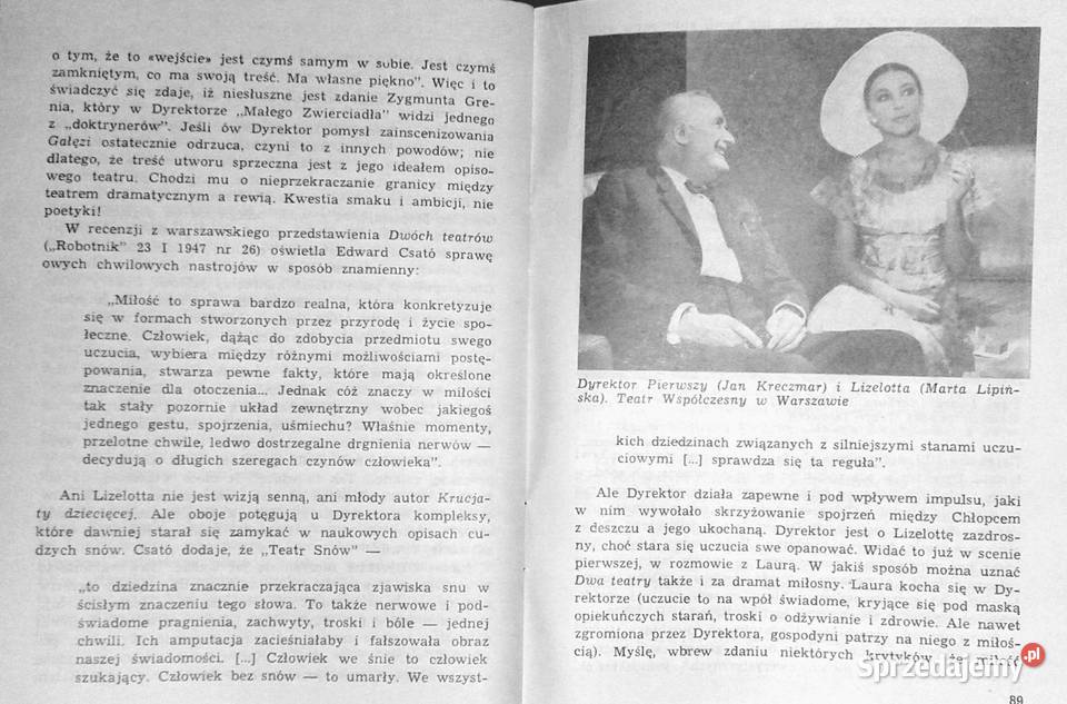 Dwa Teatry Jerzego Szaniawskiego Krystyna miękka lubelskie Chełm