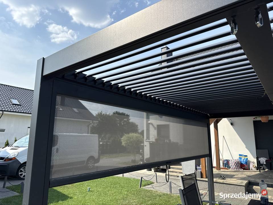 Nowoczesna Pergola aluminiowa 4x3 m Dach Świebodzin