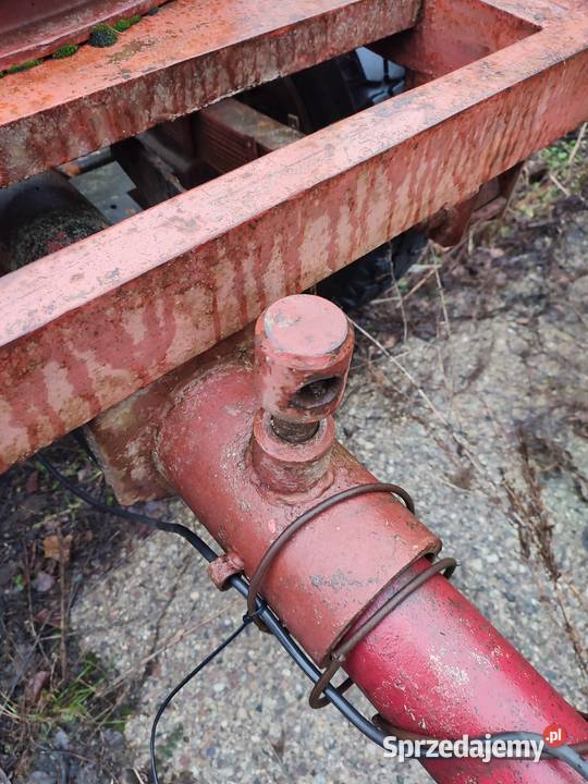 Przyczepa dłużyca z obrotnicą na części bez Przyczepy i naczepy Protasy