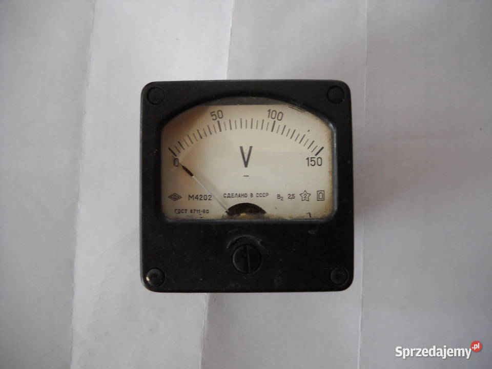 woltomierze prąd stały 40V100V150V 300V400V 600V lubelskie Lublin