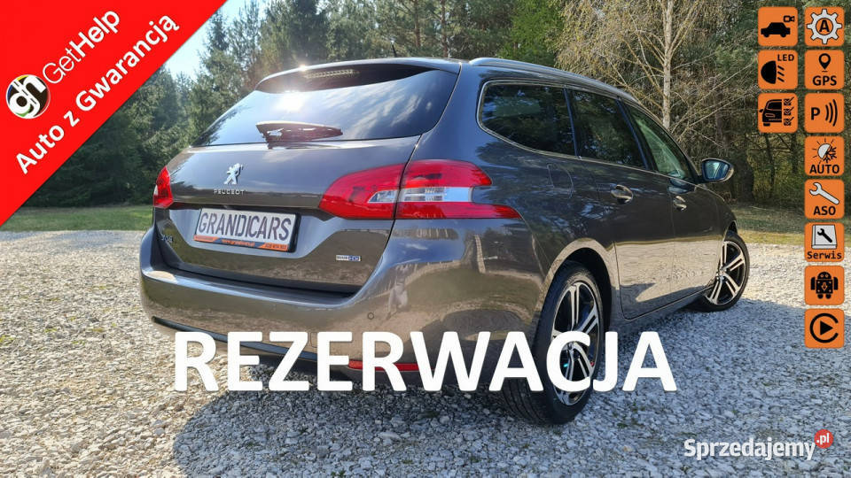 Peugeot 308 SW 20 HDI 150 Automat NAVI Kamera komputer pokładowy Chmielnik