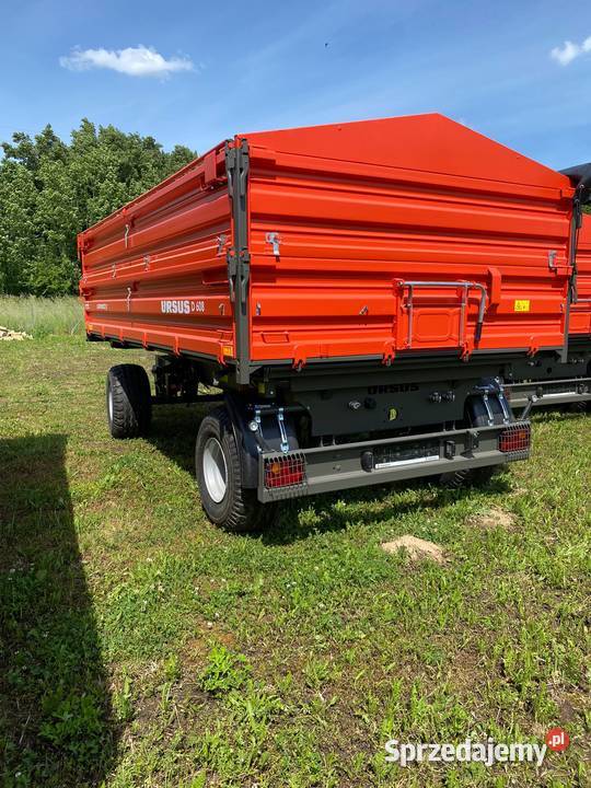 PRZYCZEPA URSUS 8 TON PALETOWA ÓSEMKA Szczecinek