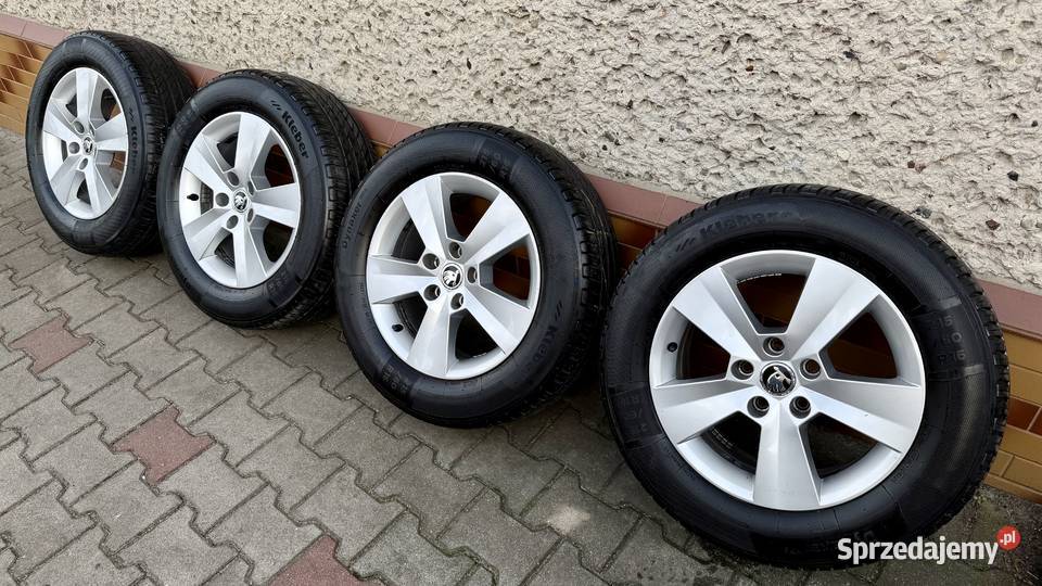 4x Koła Felgi Opony Letnie 16 Skoda Seat Vw Audi Lubiąż