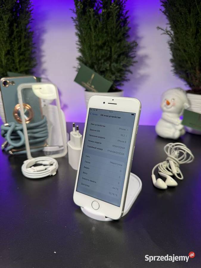 Apple iPhone 8 64GB Bateria 91 procent Bogaty Warszawa