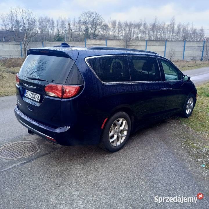 Chrysler Pacifica bogato wyposażony 8 osobowe 112000km Andrespol