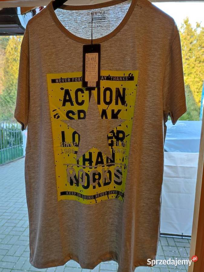 Tshirty męskie nowe Odzież codzienna Karnice