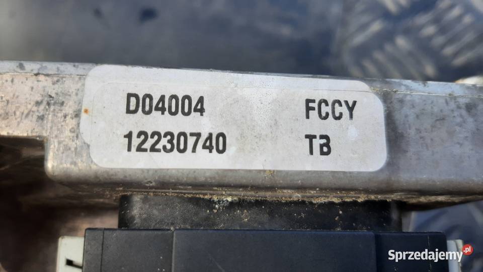 FCCY komputer sterownik silnika 12230740 Opel Dębno