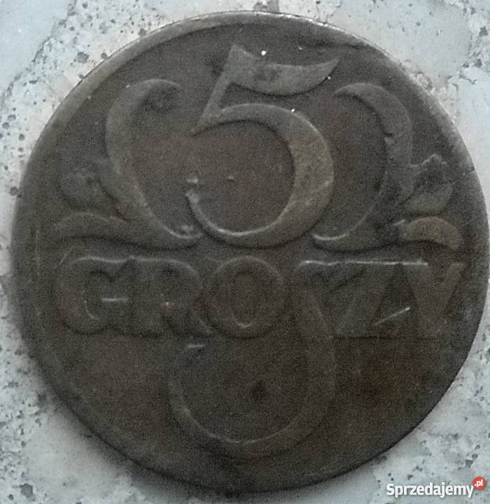 POLSKA5 GROSZY1931 rBRZADKAŁADNA Legionowo